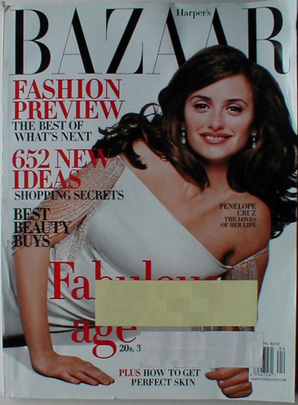 Harpers Bazaar April 2003