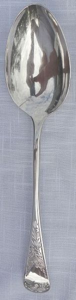 Birks Regency Queen Mary Silverplated Table Serving Spoon