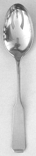 1776 Reed & Barton 1976-1979 Silverplated Table Serving Spoon Pierced
