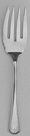 Adam Silverplated Cold Meat Fork