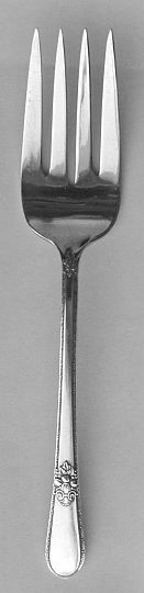 Adoration Silverplated Cold Meat Fork