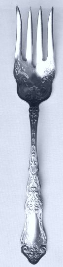 Alhambra Silverplated Medium Cold Meat Fork