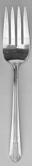 Allure 1939 Silverplated Cold Meat Fork