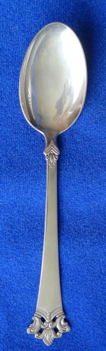 Anitra1936 830S Sterling Silver Oval Soup Spoon