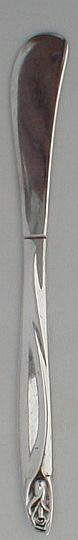 Anniversary Rose Silverplated Indiv. Butter Knife