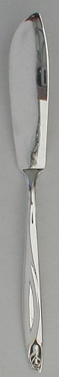 Anniversary Rose Silverplated Master Butter Knife