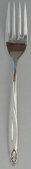 Anniversary Rose Silverplated Salad Fork