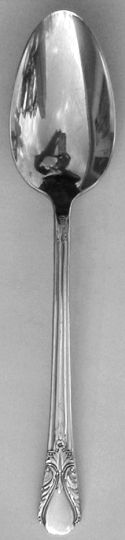 Avalon aka Cabin Silverplated Table Serving Spoon