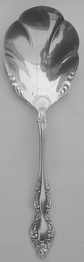 Baroque Rose Silverplated Large Casserole Spoon