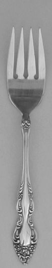 Baroque Rose Silverplated Salad Fork