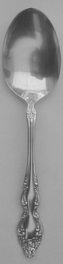 Baroque Rose Silverplated Table Serving Spoon