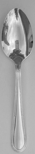 Becket 1985 Silverplated Dessert Soup Spoon, Oval