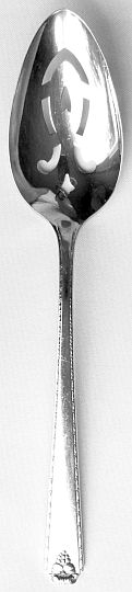 Bordeaux Silverplated Table Serving Spoon 7-hole Pierced Bowl