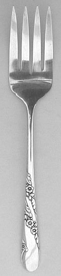 Bridal Wreath Silverplated Cold Meat Fork