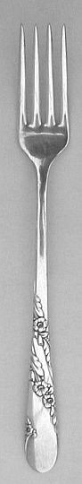 Bridal Wreath Silverplated Grille Fork