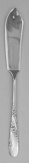 Bridal Wreath Silverplated Master Butter Knife