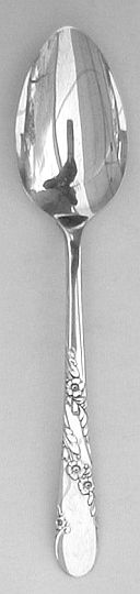 Bridal Wreath Silverplated Oval Soup Spoon