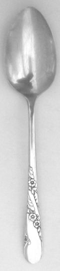 Bridal Wreath Silverplated Table Serving Spoon