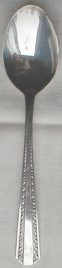 Camelot Harvest Silverplated Oval Dessert or Soup Spoon