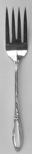 Chateau 1934 Silverplated Cold Meat Fork