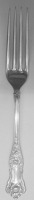 Corona Silverplated Dinner Fork