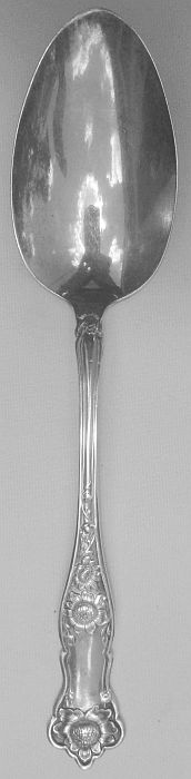 Corona Silverplated Table Serving Spoon