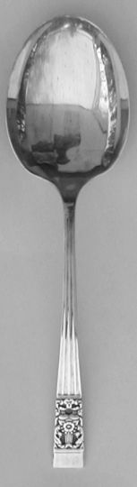 Coronation Silverplated Casserole Spoon