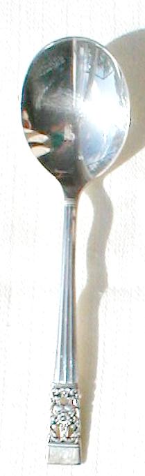 Coronation Silverplated Cream Soup Spoon