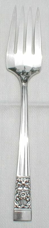 Coronation Silverplated Cold Meat Serving Fork