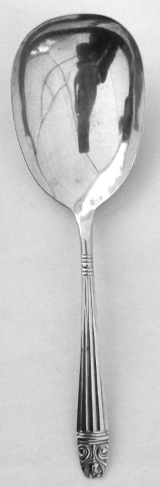 Danish Queen Silverplated Casserole Spoon