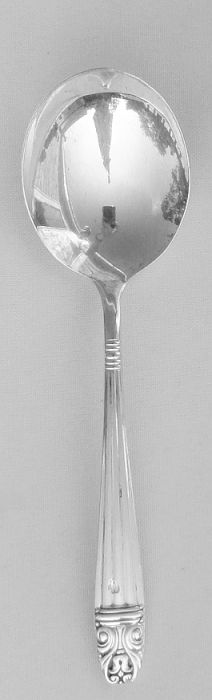 Danish Queen Silverplated 1944 Cream Soup Spoon