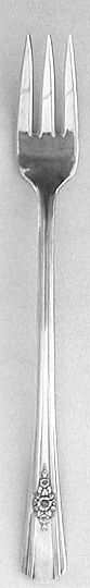 Desire Silverplated Cocktail Seafood Fork