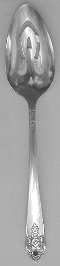 Distinction Silverplated Pierced Table Serving Spoon