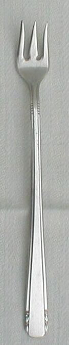 Elaine Silverplated Cocktail Seafood  Fork