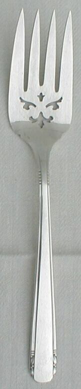 Elaine Silverplated Cold Meat Serving Fork