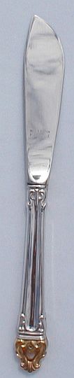 Emperor Golden Crown 1969 Silverplated Master Butter Knife