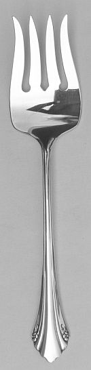 Enchantment  1985 Silverplated Cold Meat Fork