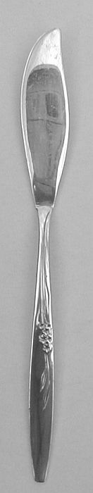 Enchantment aka Gentle Rose Silverplated Master Butter Knife