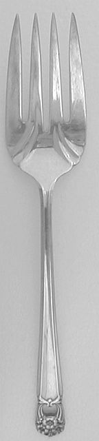 Eternally Yours Silverplated Cold Meat Fork