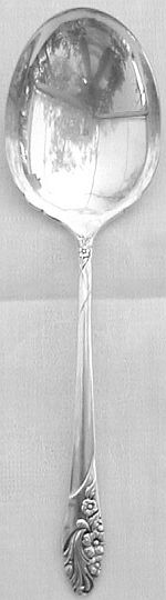 Evening Star Silverplated Casserole Spoon