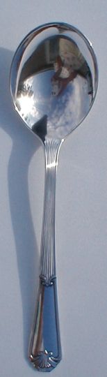 Fidelis Silverplated Gumbo Soup Spoon