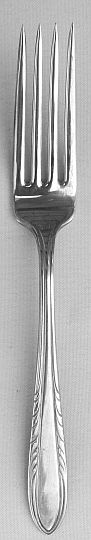 Flame Silverplated Dinner Fork