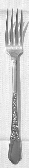 Floral II Silverplated Grille Fork