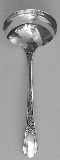 Floral II Silverplated Gravy Ladle