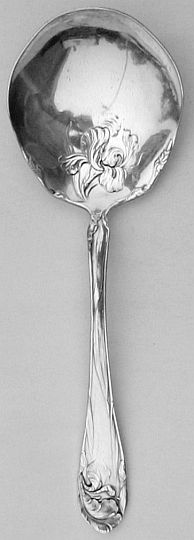 Flower De Luce aka Fleur De Luce 1904 Silverplated Casserole Serving Spoon