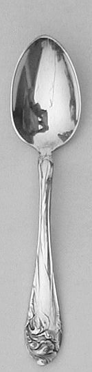 Flower De Luce aka Fleur De Luce 1904 Silverplated Demitasse Spoon