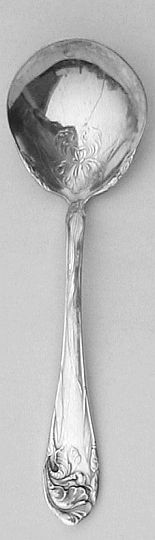 Flower De Luce aka Fleur De Luce 1904 Silverplated Sugar Spoon