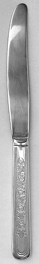Fortune aka Fortune Rose 1932 Silverplated Modern Solid Dinner Knife