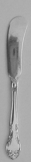 New Elegance Silverplated Individual Butter Knife