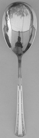 Gracious Silverplated Casserole Spoon, Large